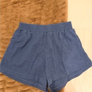 Daily Drills High Waist Navy Shorts